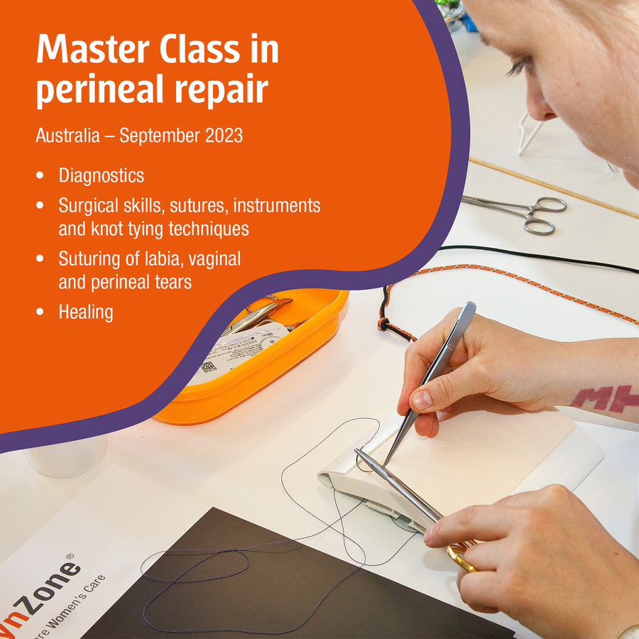 Level 2 Master Class in perineal repair, Melbourne